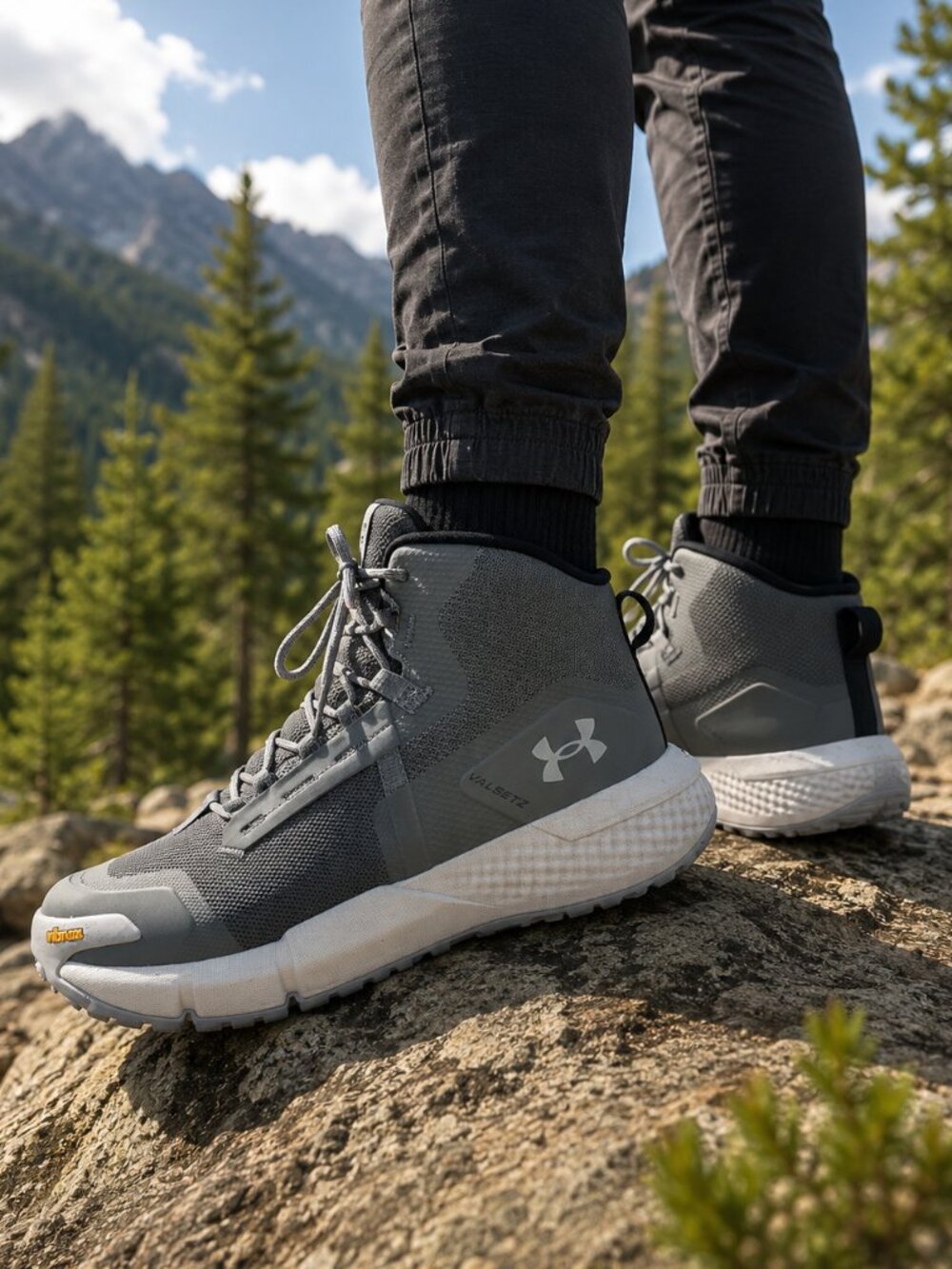 Under Armour Men's Grey Hiking Boots